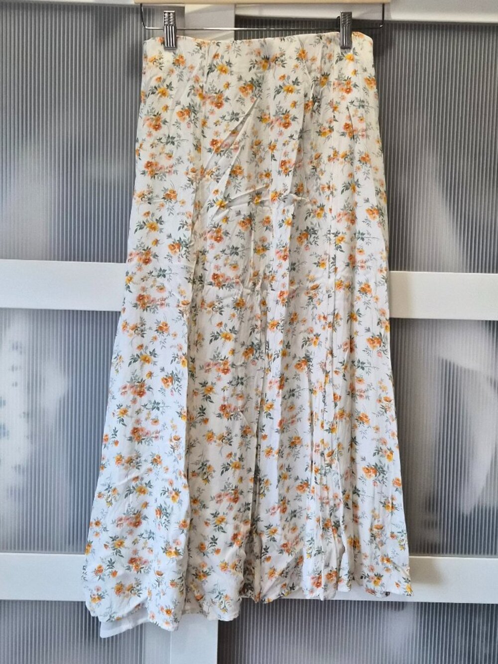 American Eagle floral maxi skirt size S